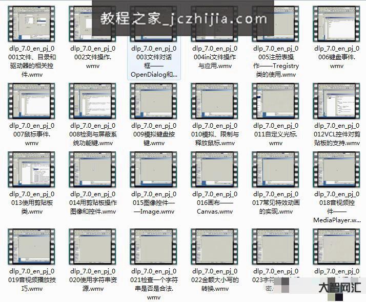 delphi教程视频教程