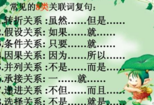 关联词有哪些-关联词有哪些分类?-大智网汇