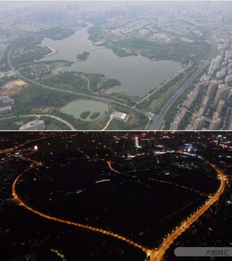 合肥全网最大心形公路有多浪漫