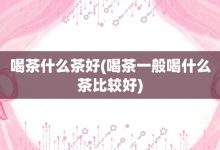 喝茶什么茶好-喝茶一般喝什么茶比较好-大智网汇