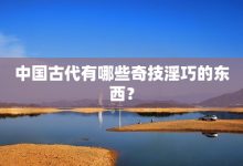 中国古代有哪些奇技淫巧的东西?-大智网汇