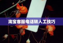 淘宝人工客服24小时9510211淘宝客服电话转人工技巧-大智网汇