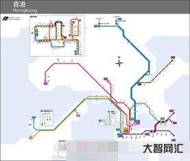 香港地铁线路图