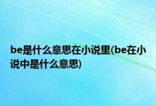 be是什么意思-be什么意思-大智网汇
