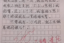 小学生满分作文跑颗老师含泪打5分-这个作文为什么满分五十只得到了5分?-大智网汇