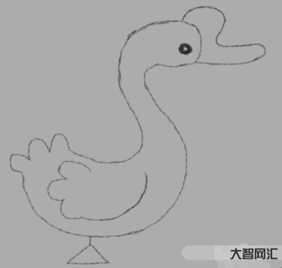 鹅的简笔画怎么画