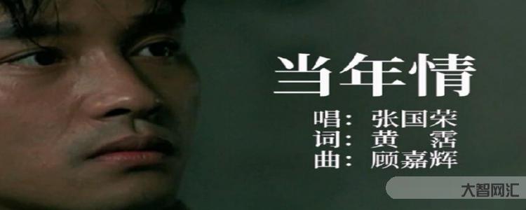 《当年情》的歌词是什么-大智网汇