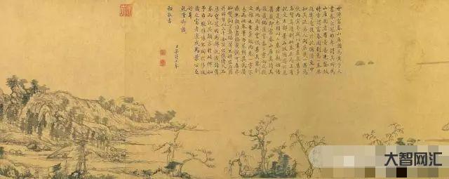 富春山居图作者是谁-名画富春山居图是哪个画家画的-大智网汇