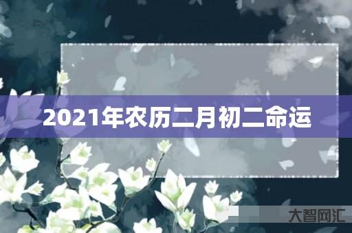 2021年农历二月初二命运-大智网汇