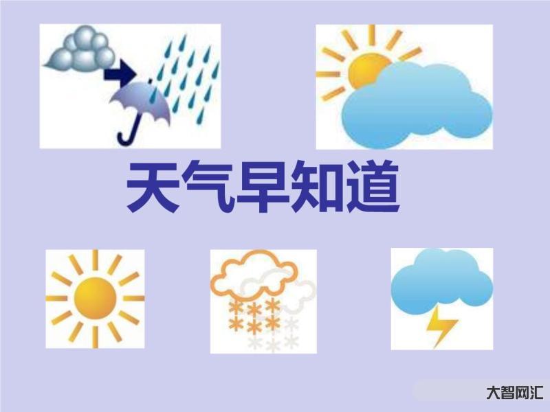 天气早知道27期-一周天气早知道 || 7月27-30日我省自北向南有-大智网汇