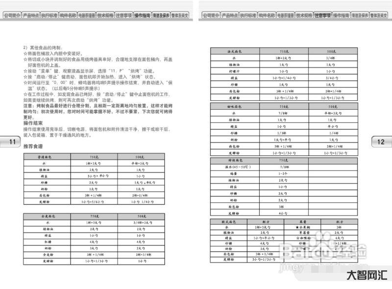aca面包机说明书-aca面包机食谱?aca面包机做金牛角面包?-大智网汇