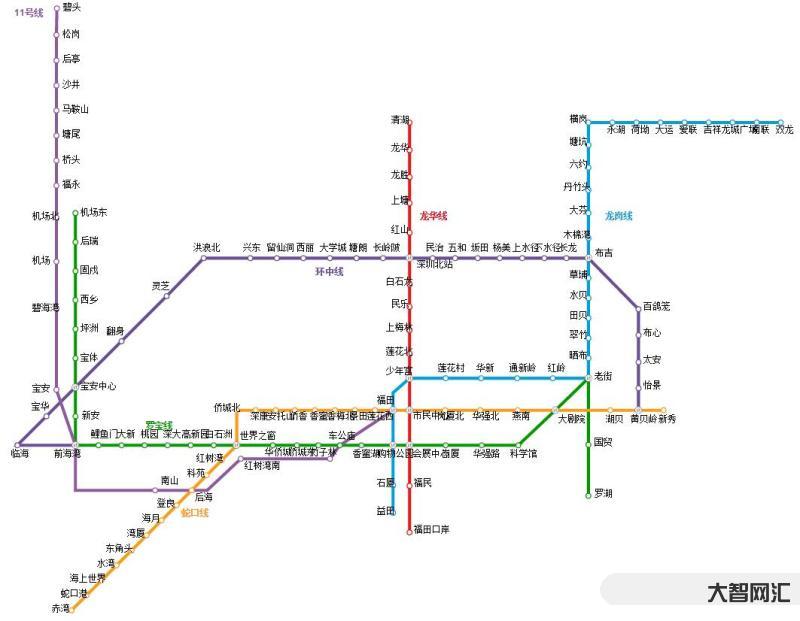 地铁11号线线路图-看这里→你关心的地铁建设进展来了-大智网汇