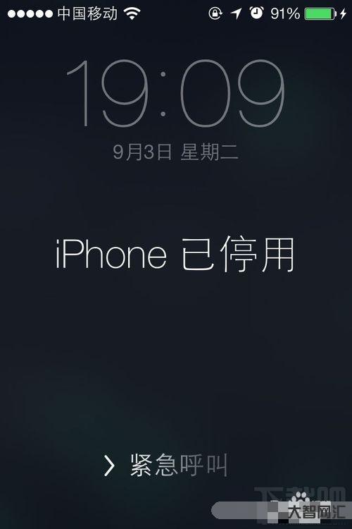 iphone已停用-苹果iPhone/iPad忘记密码显示“已停用”怎-大智网汇