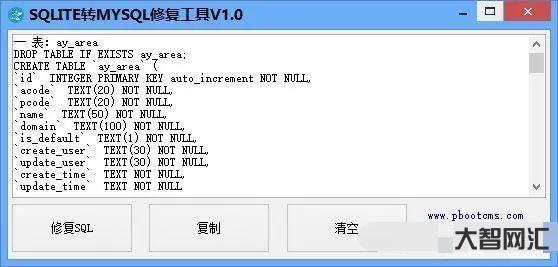 pbootcmsSQLite数据库转mysql 亲测有效 pbootcmsSQLite数据库转mysql 亲测有效