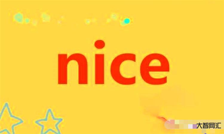 nice是什么中文意思-女生对你说nice是什么意思?是好还是坏?-大智网汇