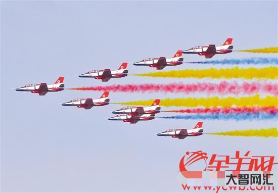 红鹰飞行表演队首次走出国门- 红鹰飞行表演队首次走出国门-